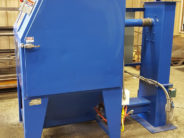 Custom Hand Peener Cabinet Side View