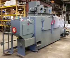 Custom rebar blasting machine