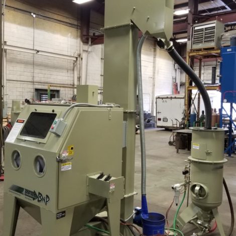 Modified Clemco BNP 65 Pressure Cabinet -8