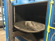 Wheelabrator 72 Swing Table Rebuild Door